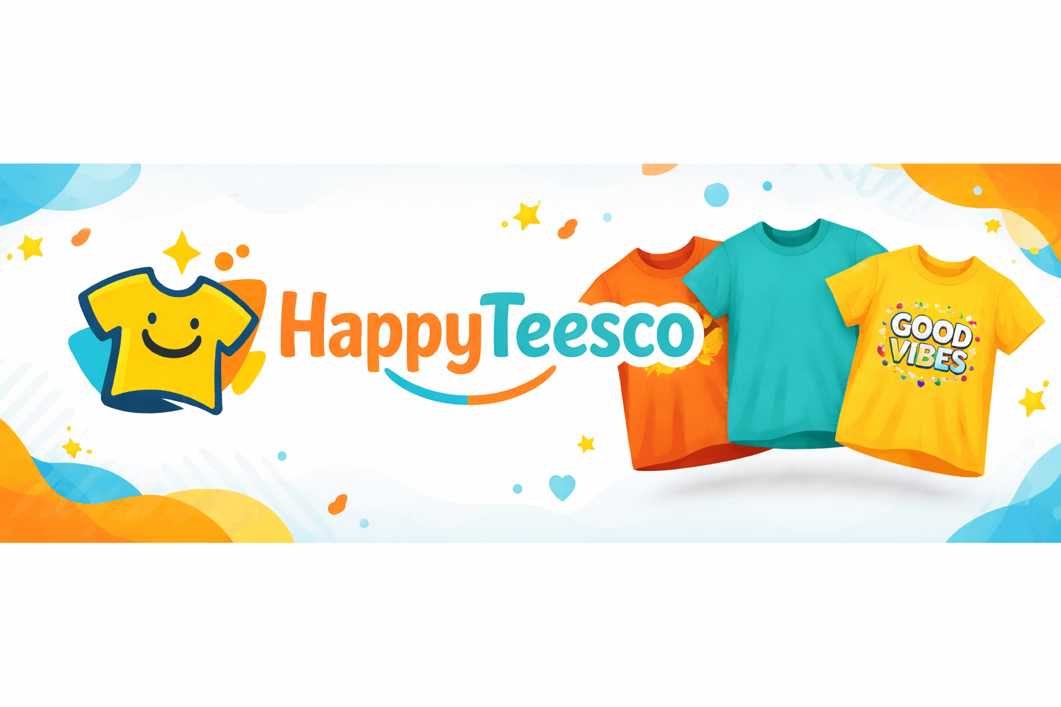 Banner for HappyTeesCo